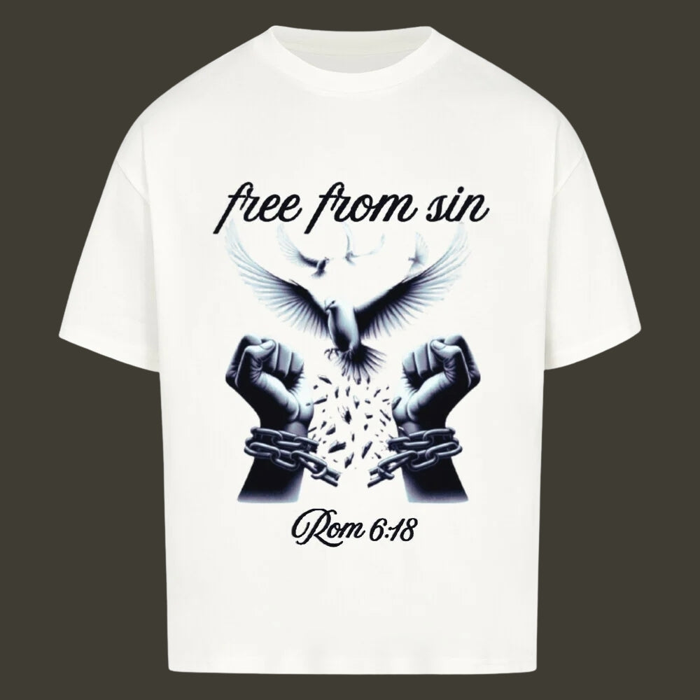 FREE FROM SIN Oversized Shirt