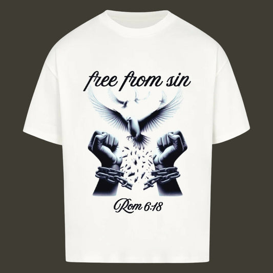 FREE FROM SIN Oversized Shirt