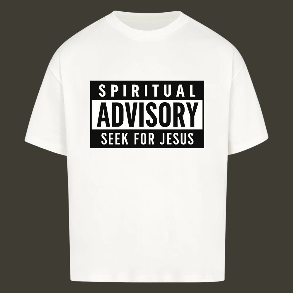 SPIRITUAL ADVISORY Oversized Shirt