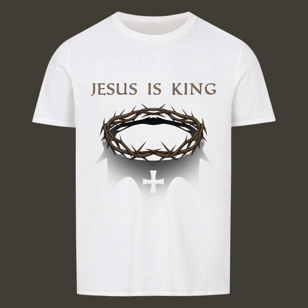 JESUS IS KING Basic Shirt